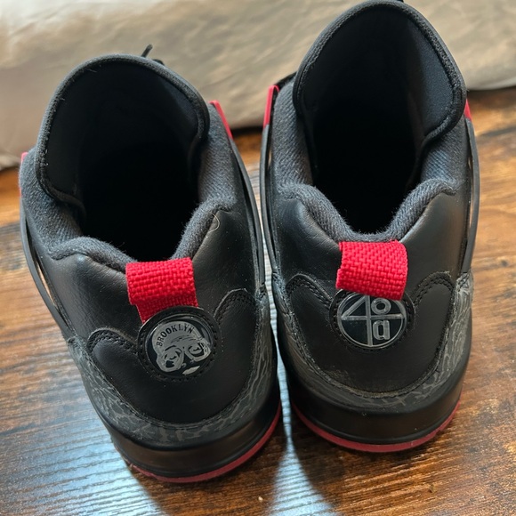 Jordan Black and Red Sneakers - Picture 3 of 5